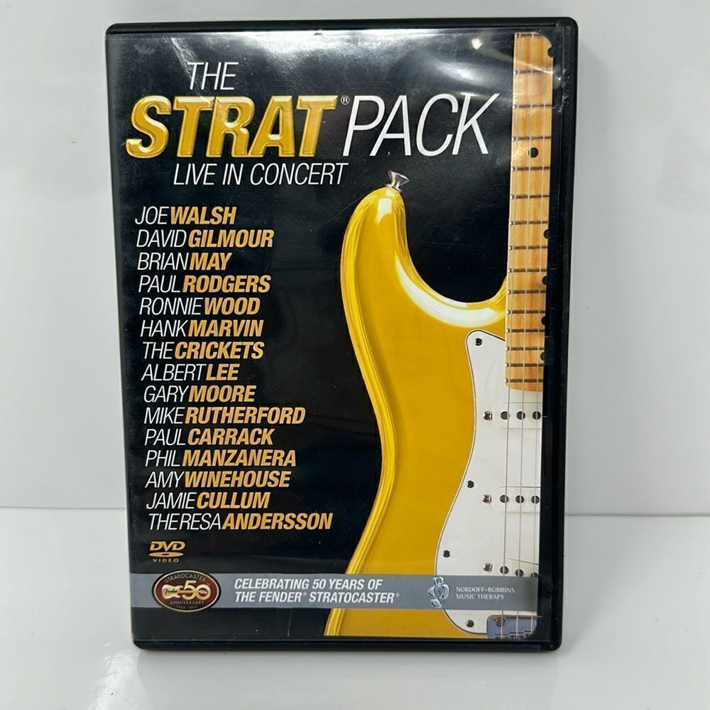 50th anniversary Fender Stratocaster The Strat pack live concertβdvd